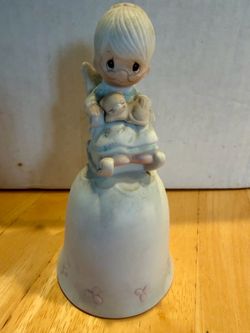 Precious Moments porcelain bell figurine