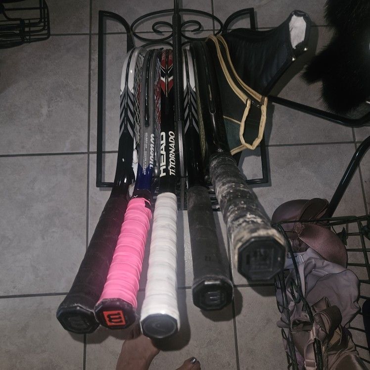 TENNIS RACQUETS. $15 EACH