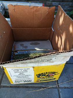 Framing nails brand new- 3 different sizes