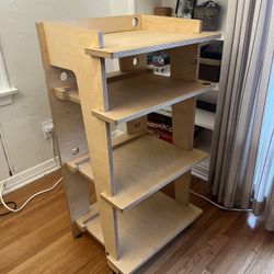 Line Phono Turntable Station + Vinyl Storage