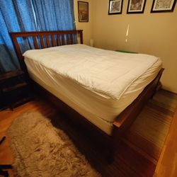 Queen Mattress and Bed Frame