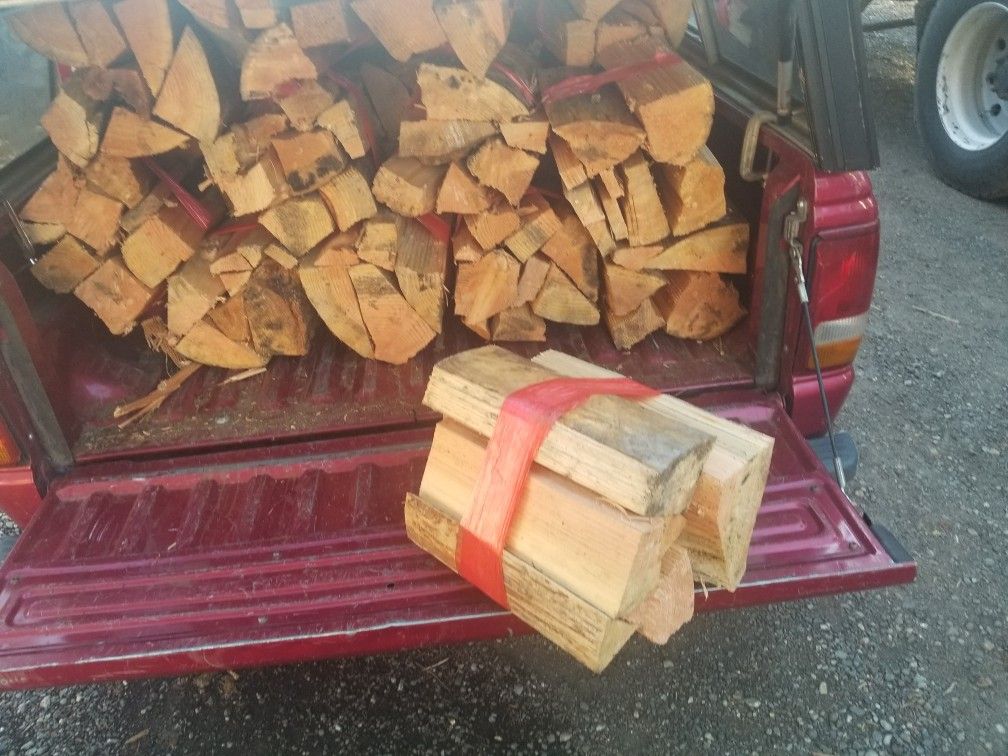 Bundles of dry-seasoned firewood (Ask about delivery)