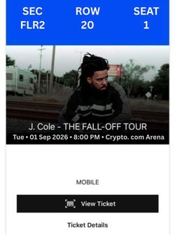 J. Cole - Sep 1