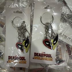 Deadpool & Wolverine Best friends Keychain