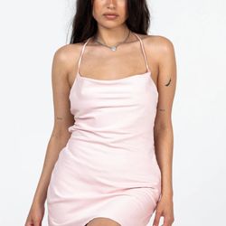 Pink Mini Dress