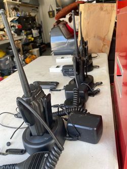 Commercial grade   Motorola  two way radios