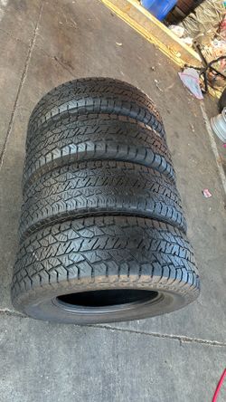 4 tire 265 70 17 Hankook Dynapro AT2