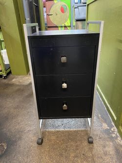 Furniture For Hair Salon 3 Drawers With Wheels