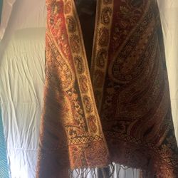 “ West Loop “ Pashmina Shawl Multicolor 