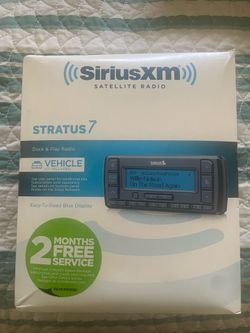 SiriusXM satellite radio stratus 7  $25 per radio