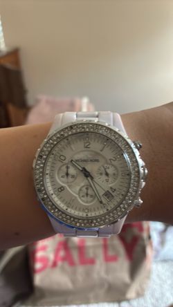 Michael kors limited edition white watch