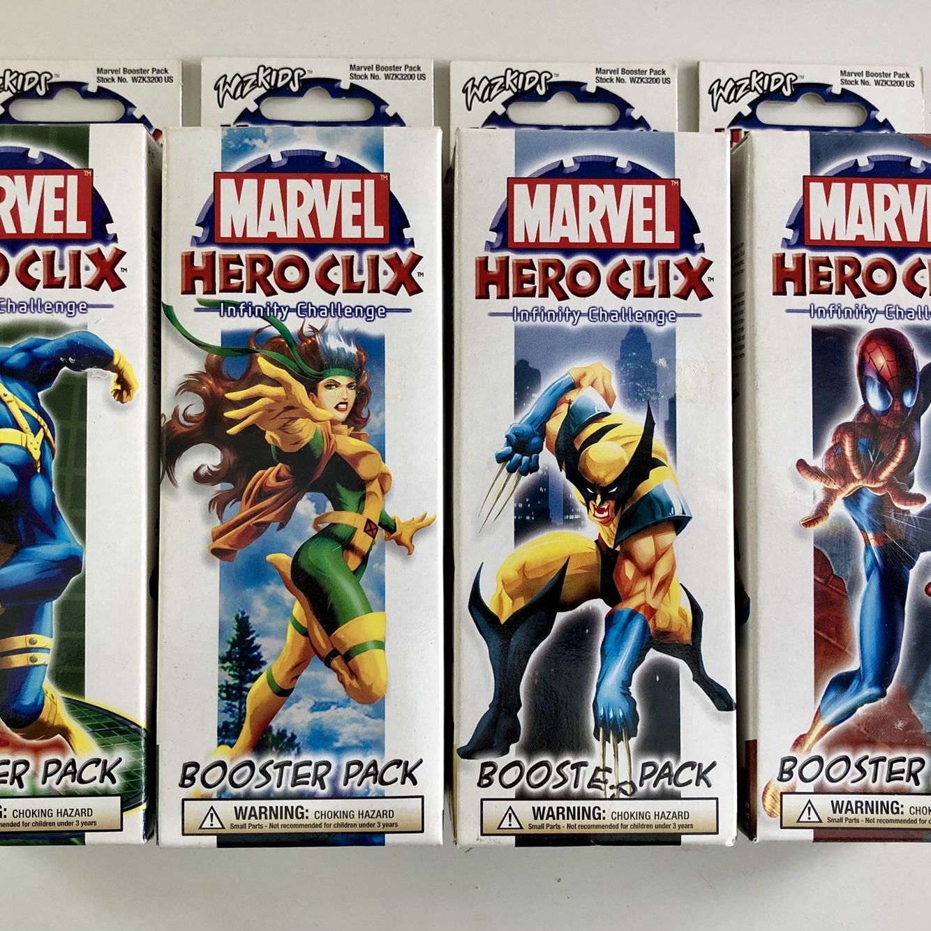 Marvel Heroclix Infinity Challenge Booster Pack Set Of 4