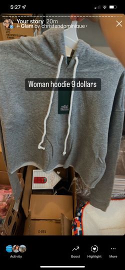 Women Hoodie Crop Top