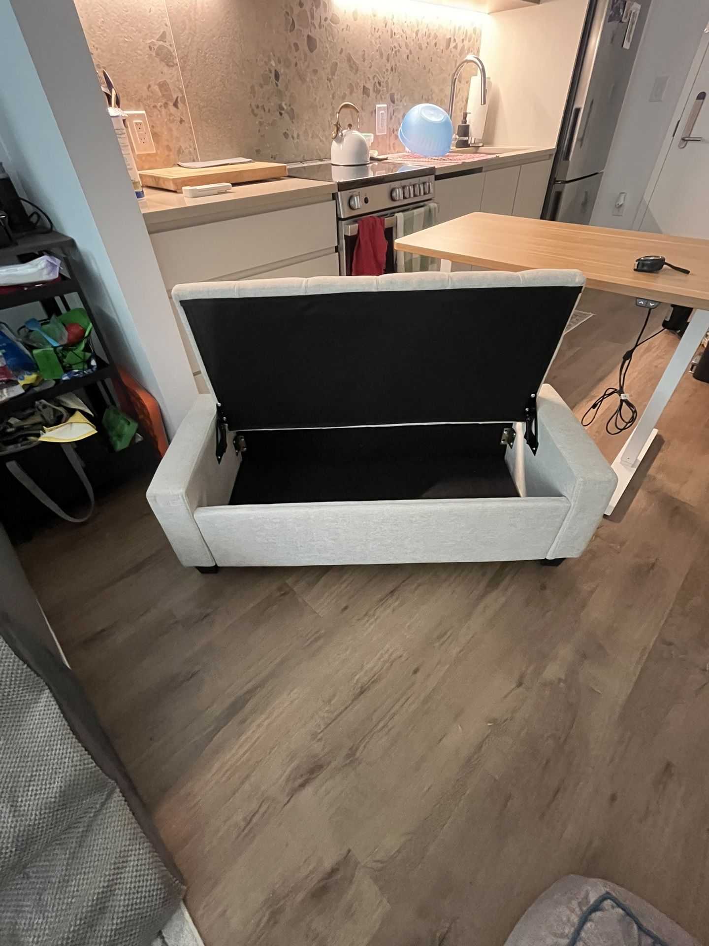 Ottoman With Chest Storage