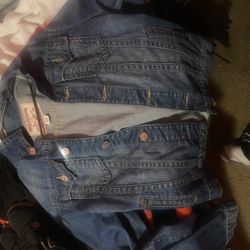 True Religion Blue Denim Jacket