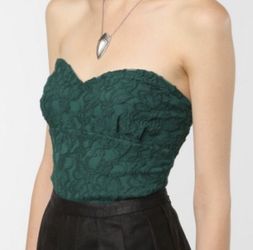 Bustier shirt urban outfitters xs