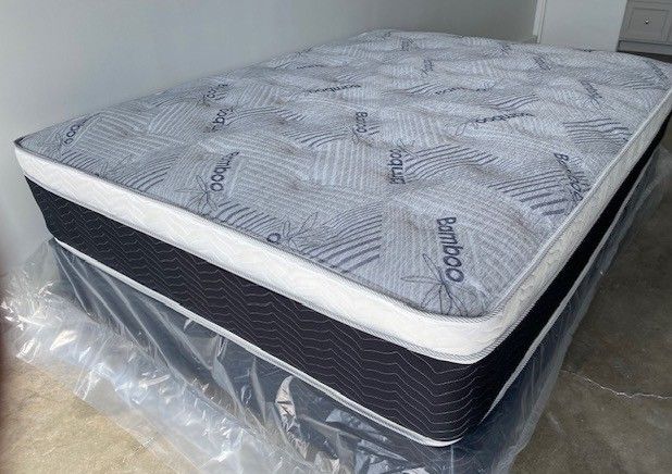 Full Euro Bamboo Orthopedic Mattress!!