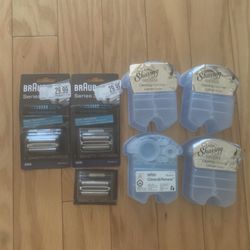 NEW Braun Series 3 Electric Razor Replacement (3) Head & Cleaning Solution (4)