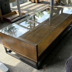 Glass Top Coffee Table
