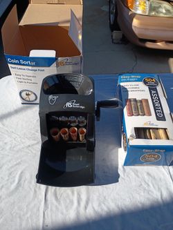 Manual coin sorter