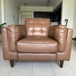 Genuine Leather Chair