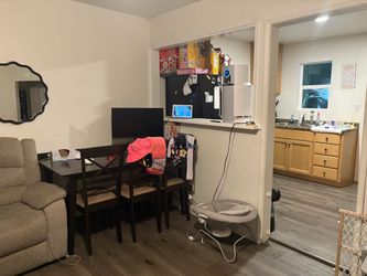 Dining room table and chairs