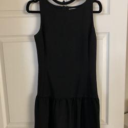 Banana Republic Fit and Flare Black Dress Size 6