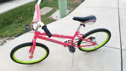 Girls Bike with helmet