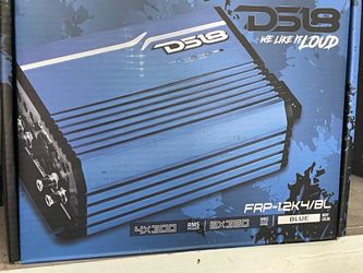NEW 4 CHANNEL BLUE AMP DS18
