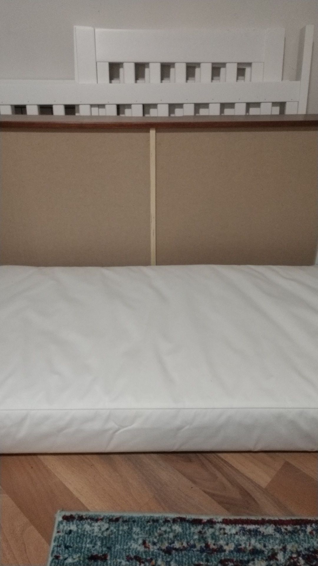 Standard size crib or toddler bed waterproof mattress