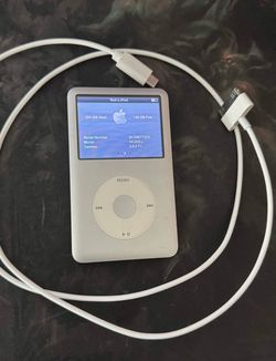 Apple iPod Classic 7th Gen 160GB (Silver, thin)