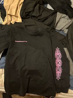 chrome hearts long sleeve shirt size large never worn before
