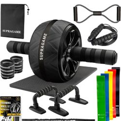 New- Ab Roller Wheel 17 In 1