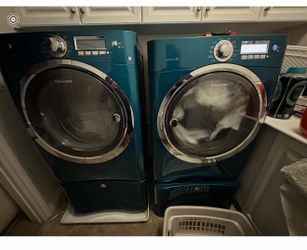 Washer and dryer
