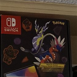 Limited Edition Nintendo Switch Pokémon Scarlet Violet 