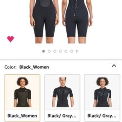 Abahub Women Shorty Wetsuits (7 Sizes), Front/Back Zip Spring Suit for Snorkeling, Surfing, Kayaking, Scuba Diving, Short Sleeve Neopren
