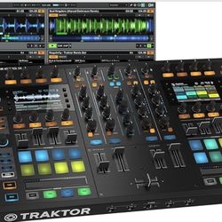 DJ controller traktor S8. Native Instruments.