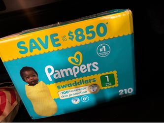 Pampers size 1 diapers