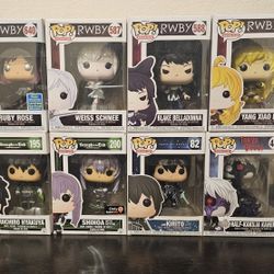 Multiple Anime Funko POP's