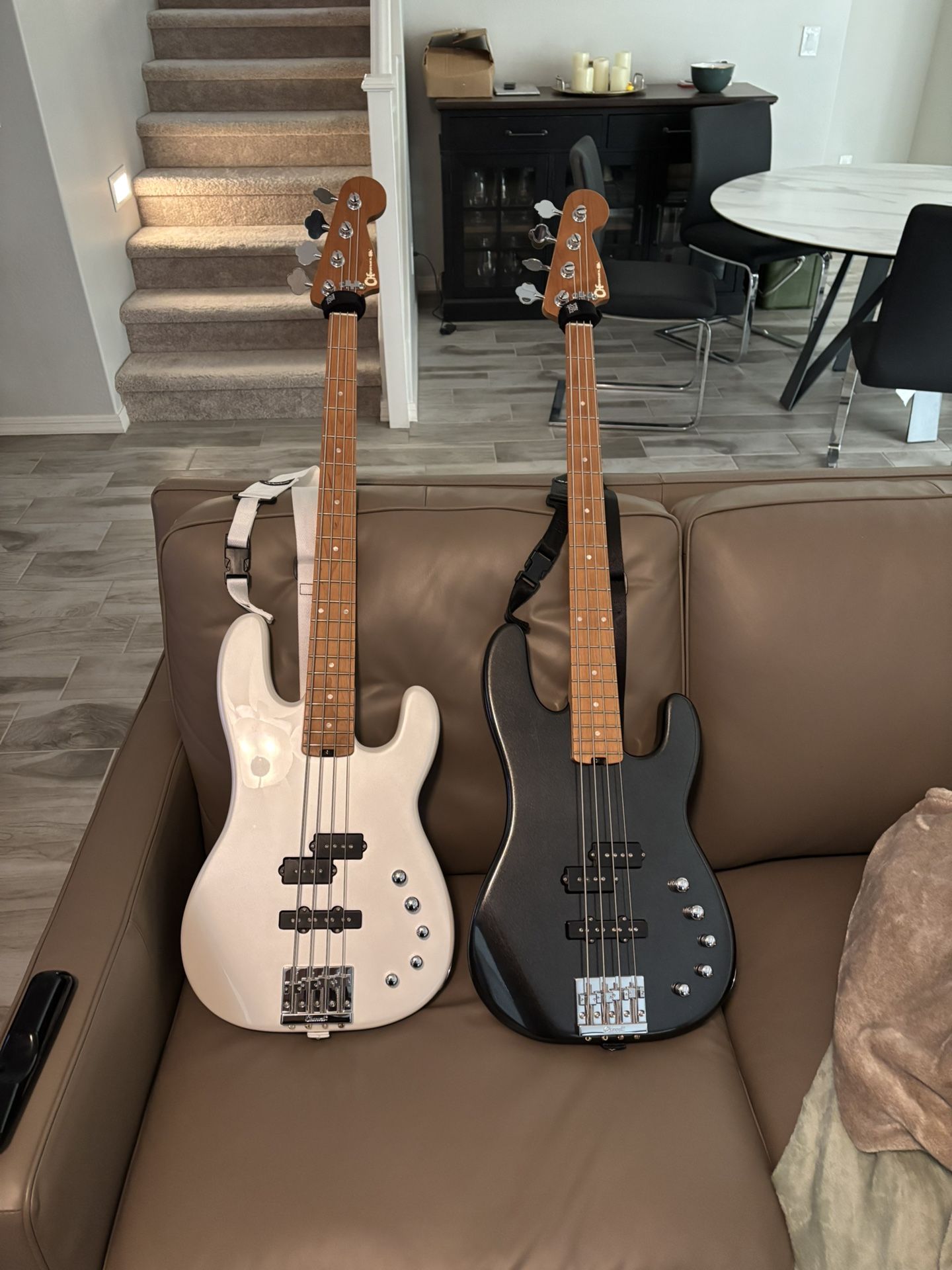 Charvel Pro Mod San Dimas Basses With Enki Case