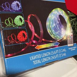 23.6Ft RGB Musical Synchronized Digital Tape Light Christmas