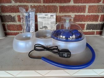 Cat Dome Drinking Fountain & Food Dish