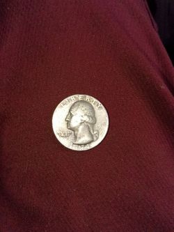 1971 Washington Quarter US Coin Missing Mint Philadelphia