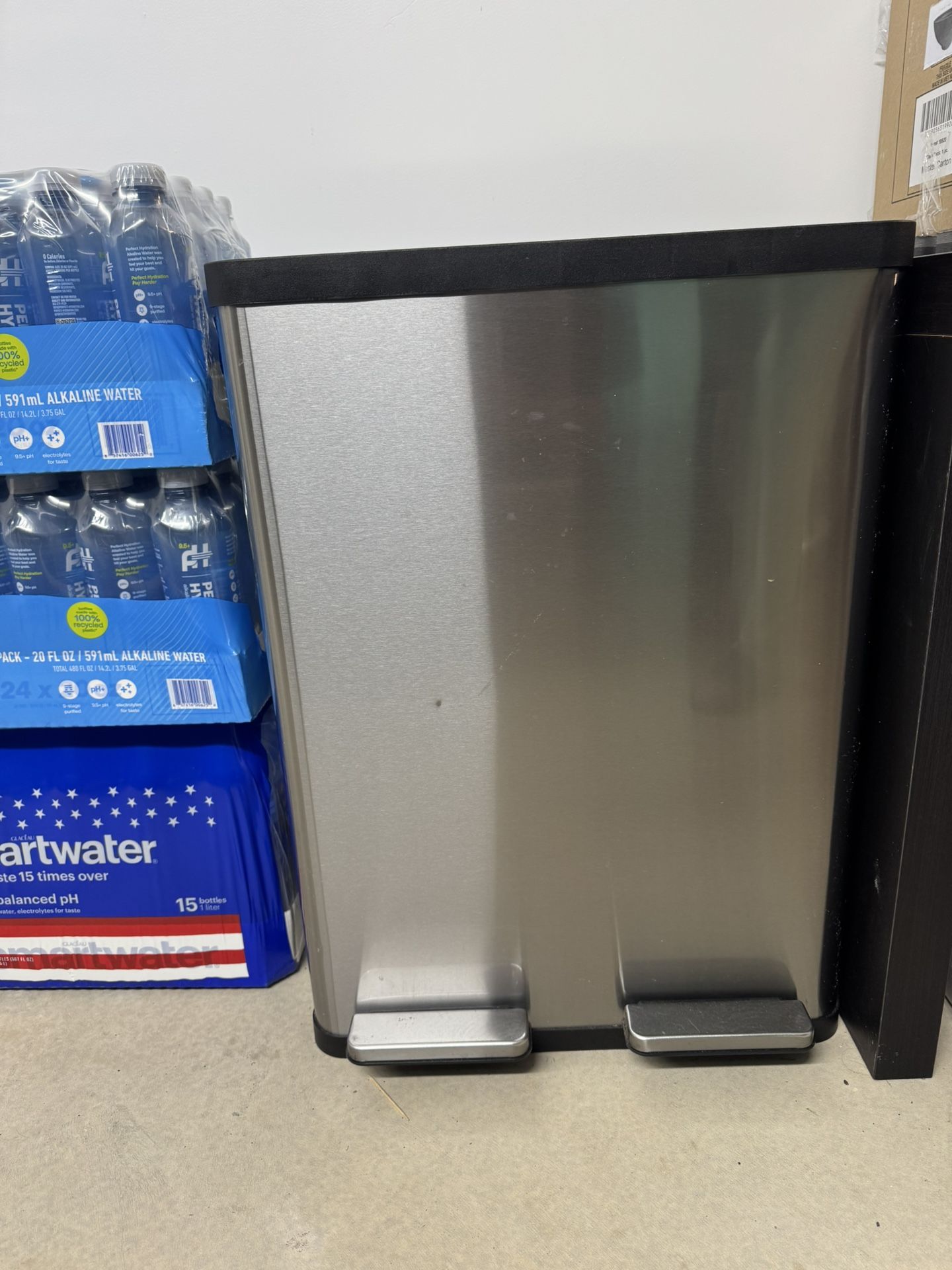 Dual Step Trash Can