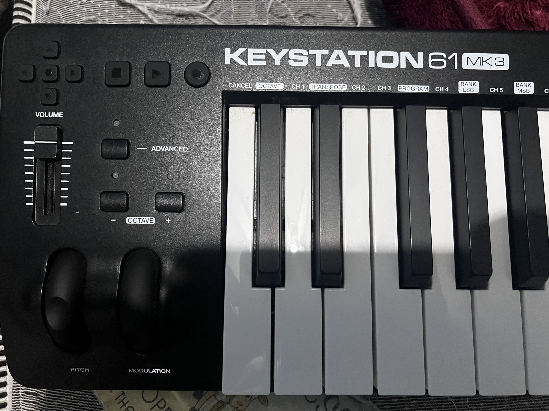 M-Audio Keystation 61 MK3 MIDI Controlller