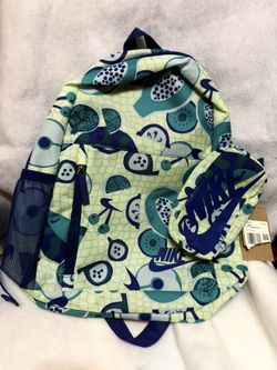 Brand New Nike Backpack With Pencil Pouch