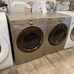 Kenmore elite washer and dryer set electric with warranty