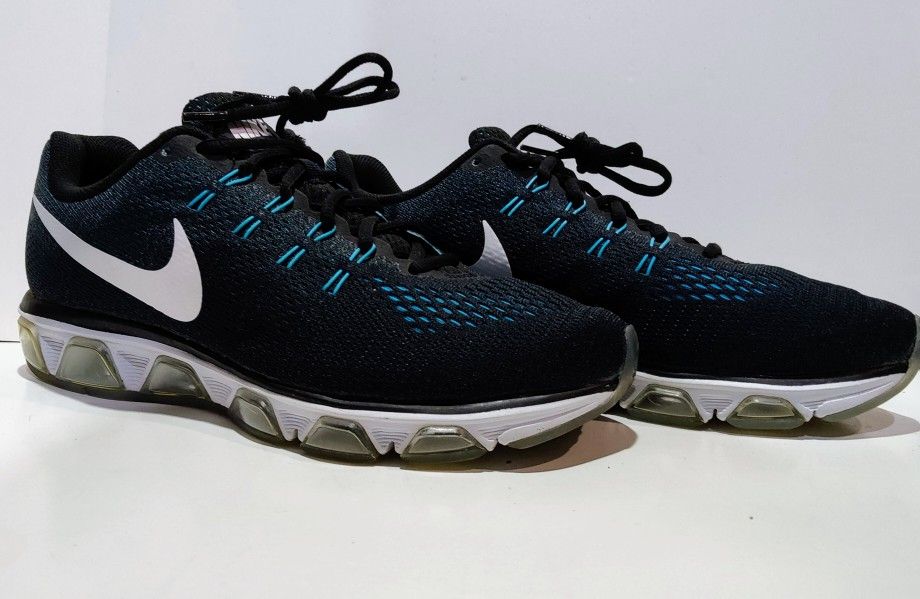 Nike Men's Air Max Tailwind Black/White Ocean Fog Size 11