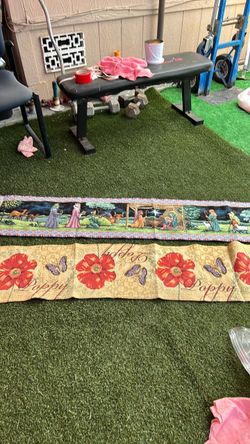 Decorative Tapestry Table Runners Set of 2