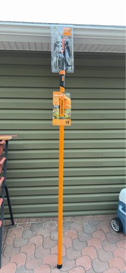 Fiskars power -lever extendable pole saw & pruner
